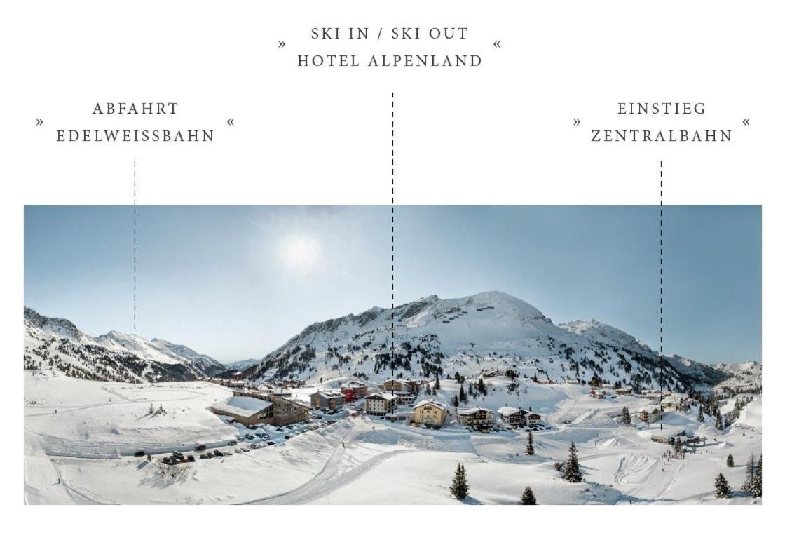 Hotel Alpenland โอเบอร์เทาเอิร์น ภายนอก รูปภาพ